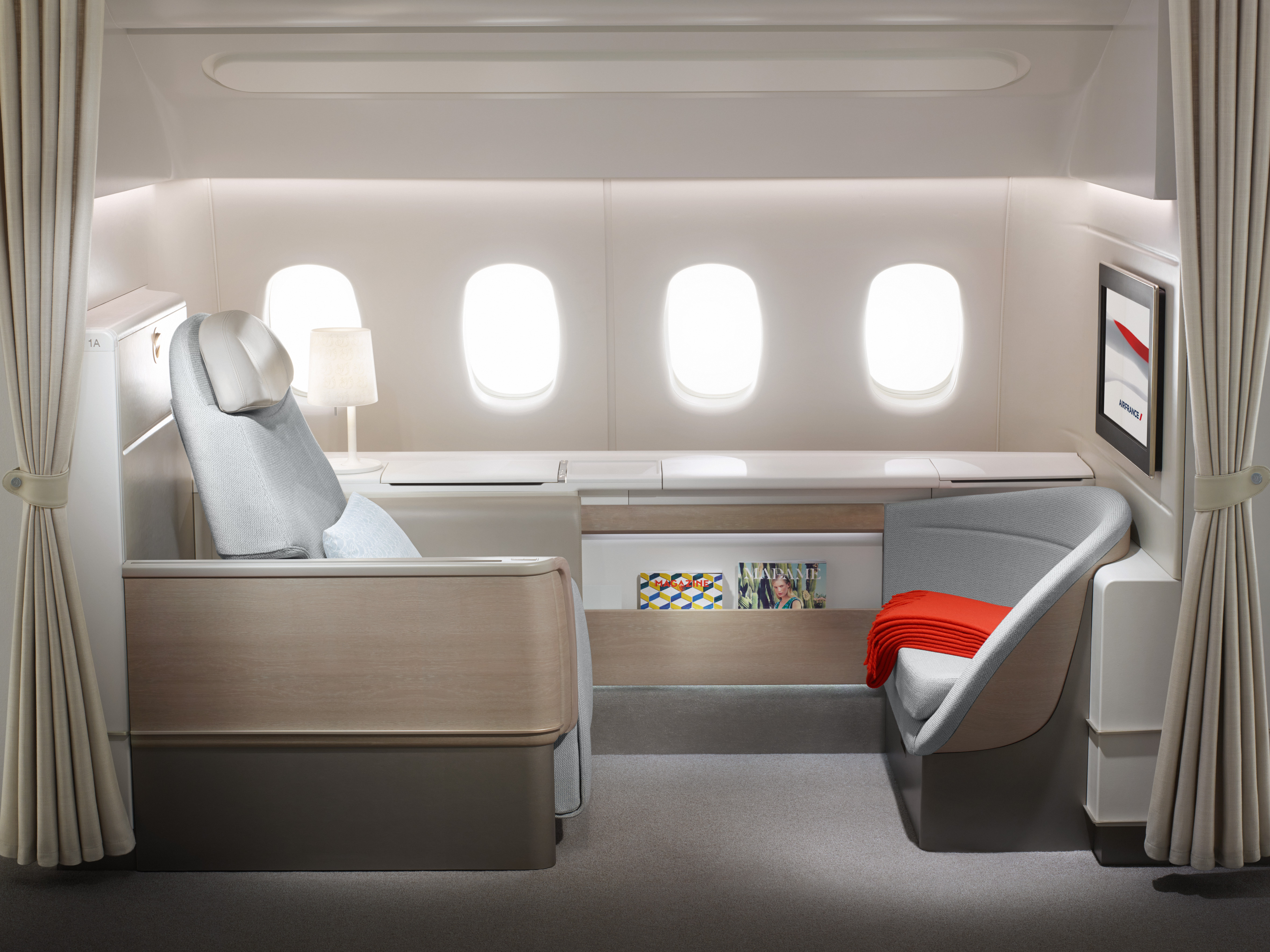 Представляем вашему вниманию обновленный первый класс Air France La Première.
